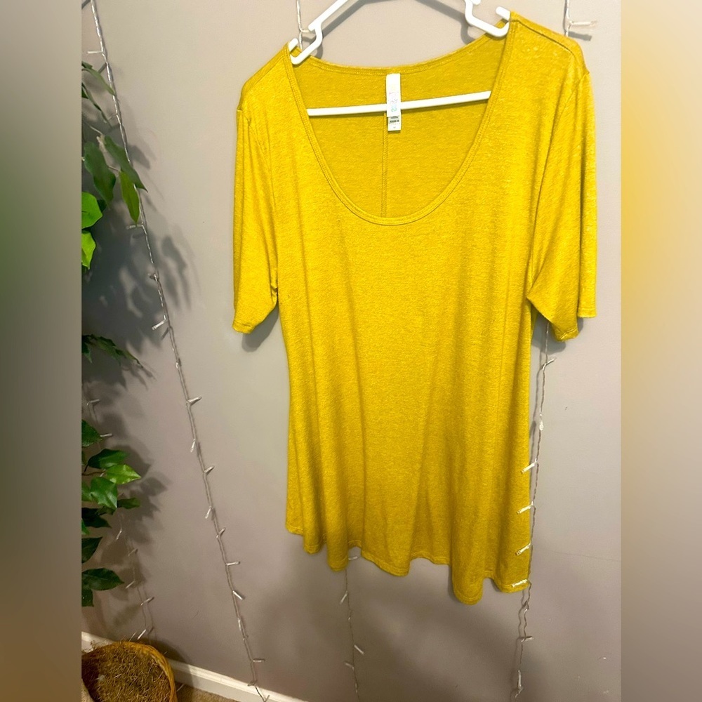 Lularoe  Gold/yellow dress- size medium